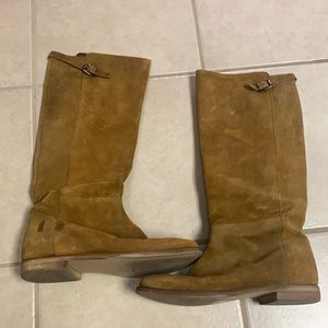 Suede Jcrew boots size 7 1/2